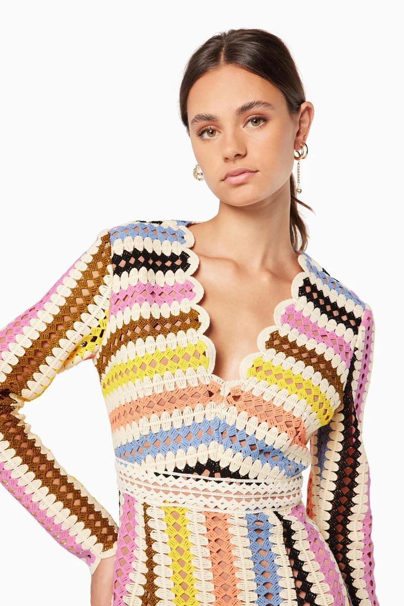 Elliatt Halford Crochet Dress