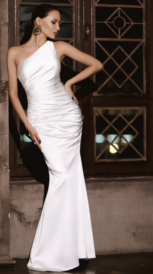 J'ADORE AUSTRALIA Ivory Dress - Bread Boutique  - absolutely stunning, asymmetrical, ball gown, ballgown, BEAUTIFUL, comfortable, ELEGANT, eveningwear, feminine, FORMALWEAR, gala gown, GORGEOUS, GOWN, GOWNS, ivory, jadore, JP101, LIGHTWEIGHT, SEXY, sleeveless, SOPHISTICATED, SUPERB, WAISTED, wedding, WHITE - Darwin boutique - Darwin fashion