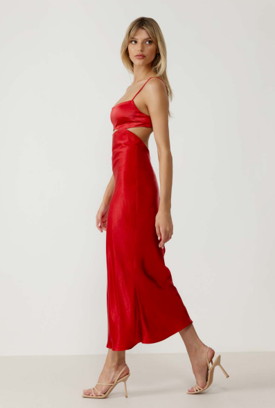 LEXI Australia   Bay Dress - Ruby
