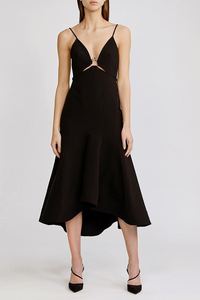 ACLER MARINE DRESS - Bread Boutique  - absolutely stunning, ACLER, asymmetrical, dress, eveningwear, flowy, GLAMOROUS, GORGEOUS, IMMACULATE, polyester, sleeveless, SOPHISTICATED, sophisticaterd, STRAPS, STRETCHY, STUNNING, stylish, SUPERB - Darwin boutique - Darwin fashion